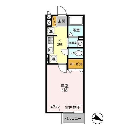 カサベルデの物件間取画像